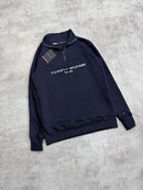 Moletom Meio Zíper AZUL MARINHO - Tommy Hilfiger