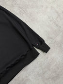 Moletom Meio Zíper PRETO -Tommy Hilfiger